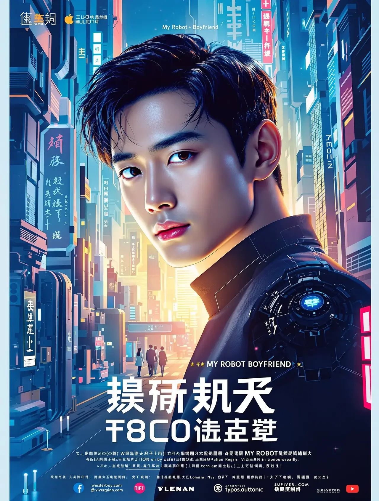 我的机器人男友 - 麻花影视 我的机器人男友 电影海报