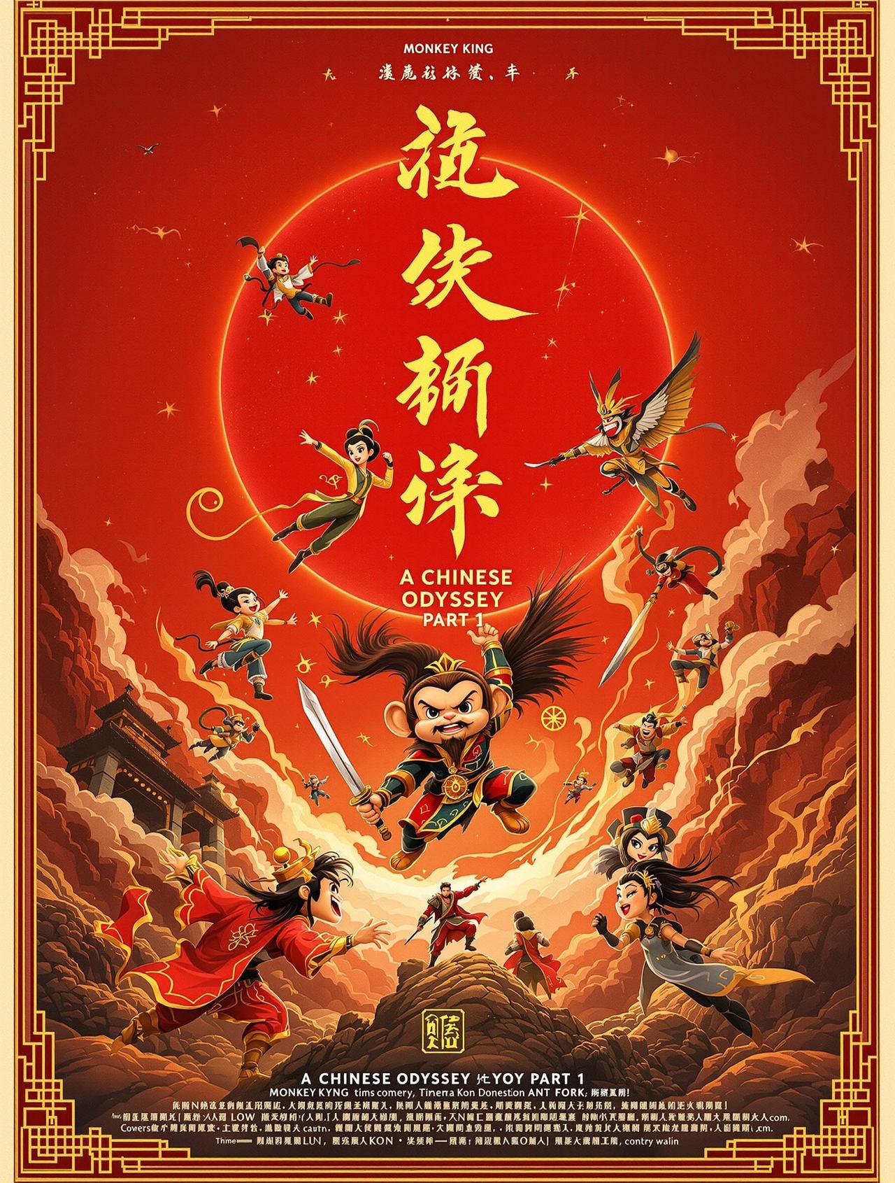 大话西游之月光宝盒 - 麻花影视 大话西游之月光宝盒 电影海报