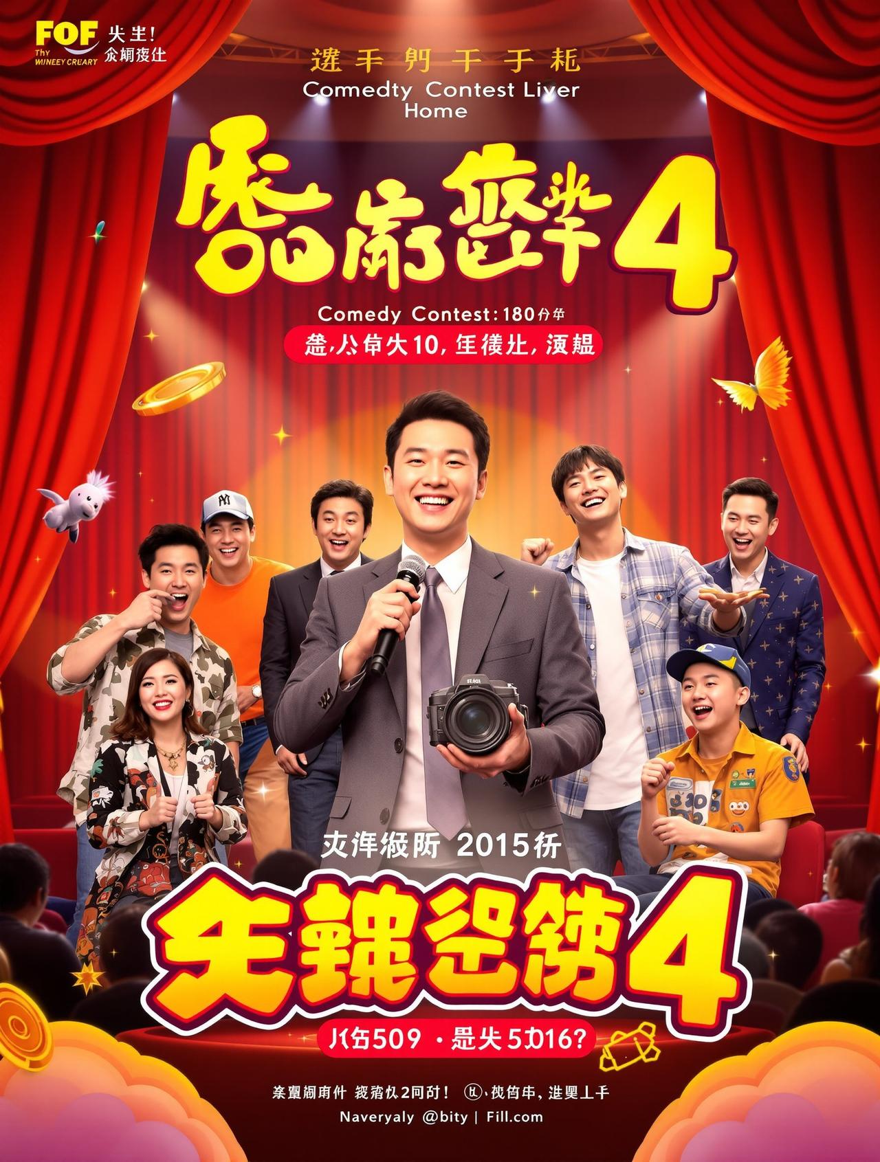 一年一度喜剧大赛4 - 麻花影视 一年一度喜剧大赛4 电影海报